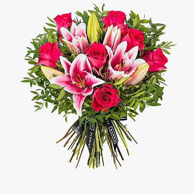 Rose & Oriental Lily