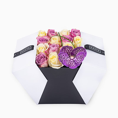 Luxury Hat Boxes Flowers, Next Day Delivery