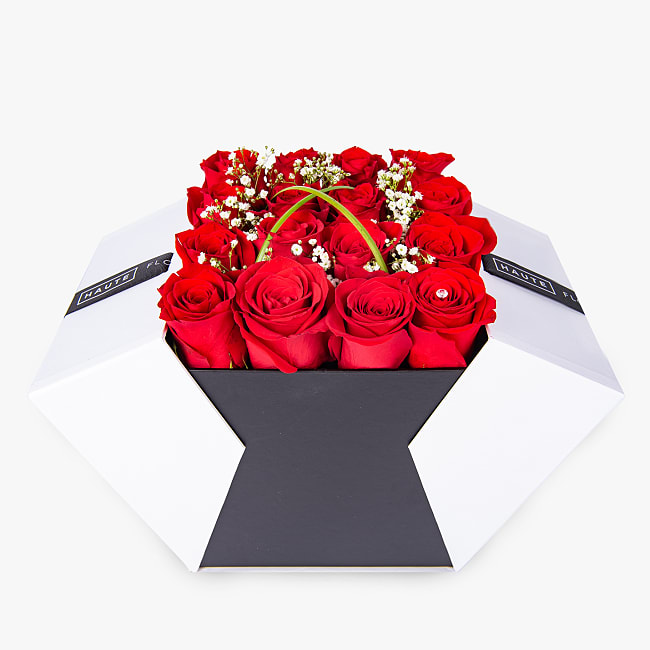 Rouge Royale Hat Box Haute Florist
