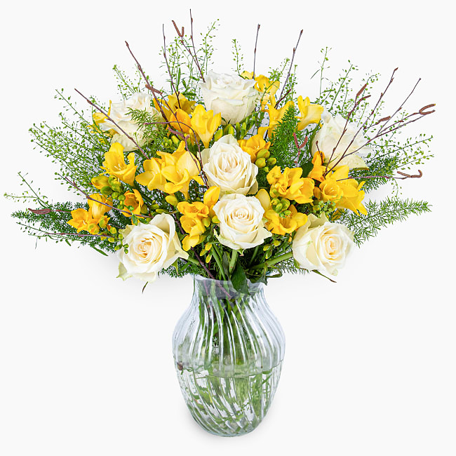 Introducing ‘Lemon Drop’ Bouquet Haute Florist UK Delivery
